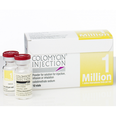 Colomycin 1 M I U vial ( Colistn / Colistimethate Sodium ) Powder for Injection , Infusion or Inhalation
